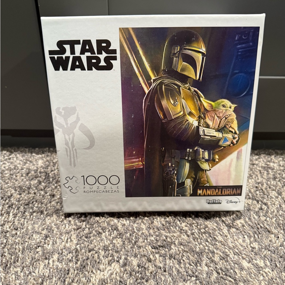 Disney Star Wars Mandalorian with Grogu Puzzle